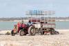 tracteur transfert Kitesurfing Mannar au Sri Lanka