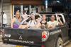Filles dans un pickup Kitesurfing Mannar au Sri Lanka