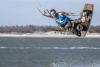 Saut kitesurf lagune Kitesurfing Mannar au Sri Lanka