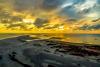 Vue aérienne drone Vayu Resort couche de soleil Kitesurfing Mannar au Sri Lanka