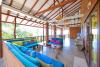 Terrasse de la villa Kitesurfing lanka sur le spot de kalpitiya au Sri lanka