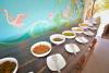 Quelques plats locaux à déguster proposés par le Vayu Resort sur le spot de Mannar au Sri Lanka