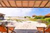 Vue terrasse des bungalows du Vayu Resort sur le spot de Mannar au Sri Lanka