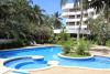 Piscine de hotel California sur le spot kitesurf et windsurf de El Yaque au Venezuela