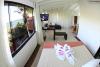 Interieur des chambres de l'hotel Surf Paradise sur le spot de kitesurf et de windsurf El Yaque au Venezuela