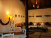 Salon de la posada La Corsaria à Los Roques au Venezuela