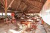 Restaurant de l'hôtel Cristal Resort sur le spot de paje à Zanzibar