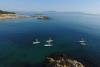 Cinq SUP dans la baie ION CLUB Rosas en Espagne