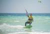 Vitesse fille kitesurf ION CLUB Valdequeros à Tarifa en Espagne