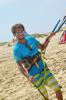 Session Kitesurf au Cap Vert sur le spot de Sal Santa Maria au centre ION CLUB de Santa Maria