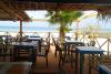 Terrasse du Colombus Café de la résidence leme Bedje sur l'île de sal au Cap vert
