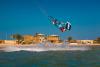 Jump en kitesurf au club 7 th Beaufort à Soma bay en Egypte 