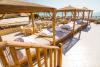 Espace bain de soleil du The Breakers près de Soma Bay en Egypte