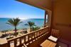 Terrasse d'une des chambres du The Breakers près de Soma Bay en Egypte