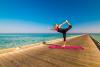 Séance de yoga individuelle au The Breakers près de Soma Bay en Egypte 