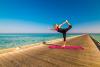 Séance de yoga individuelle au The Breakers près de Soma Bay en Egypte