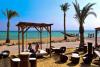 Espace détente en bord de plage à the Breakers près de Soma Bay en Egypte