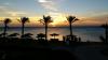 Coucher de soleil sur la plage du The Breakers près de Soma Bay en Egypte