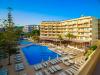 Vue aérienne de l’hôtel Sun Beach à Rhodes-Iallysos en Grèce