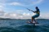 kitesurf foil en martinique sur la pointe faula au club nautique du vauclin dans les Antilles 