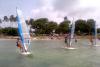 Cours de windsurf en martinique sur la pointe faula au club nautique du vauclin dans les Antilles 
