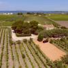 vue aérienne de la Villa Vajarassa à Lo Stagnone
