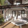 Terrasse d'une chambre Lux Hotel Le Morne