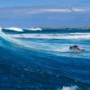Windsurfeur en action sur le spot vague de Madagascar