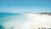 Plage de l'hôtel Oasis Atlatico Belorizonte sur lîle d Sal, sur le spot de Santa Maria au Cap Vert