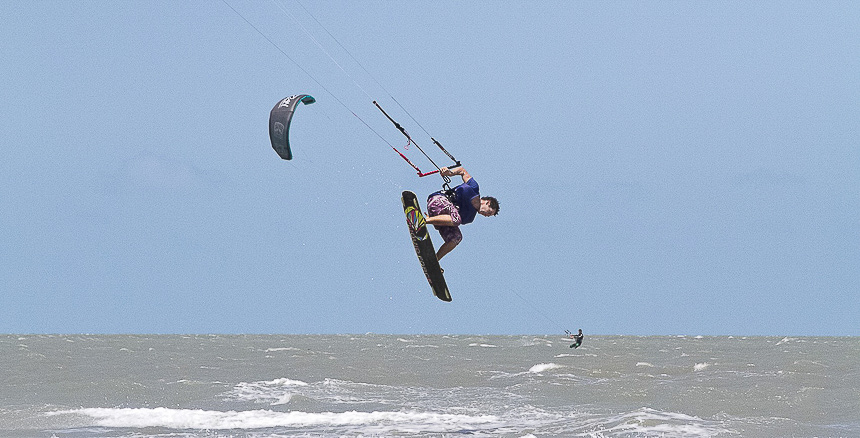 Figure S bend Pass en kitesurf
