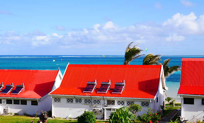 Hotel le Mourouk Ebony sur le spot kitesurf Anse Mourouk a Rodrigues