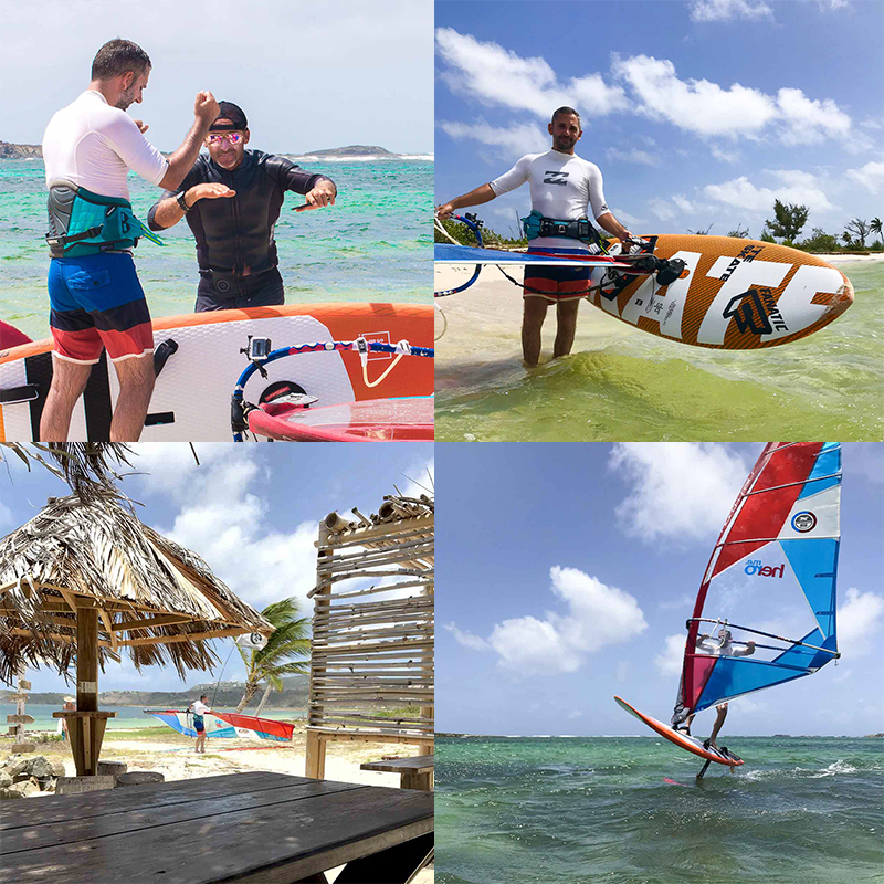 Windsurf au centre Windy Reef à Saint Martin 