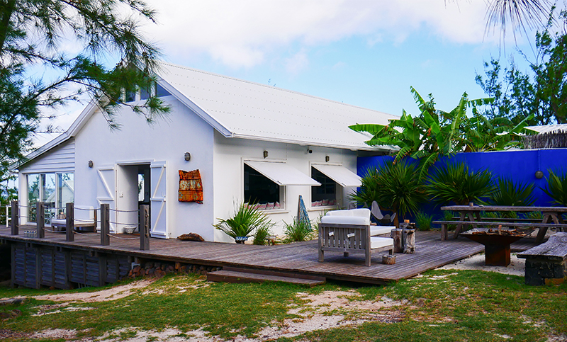 Bakwa Lodge hotel sur le spot de kitesurf Anse Mourouk a Rodrigues
