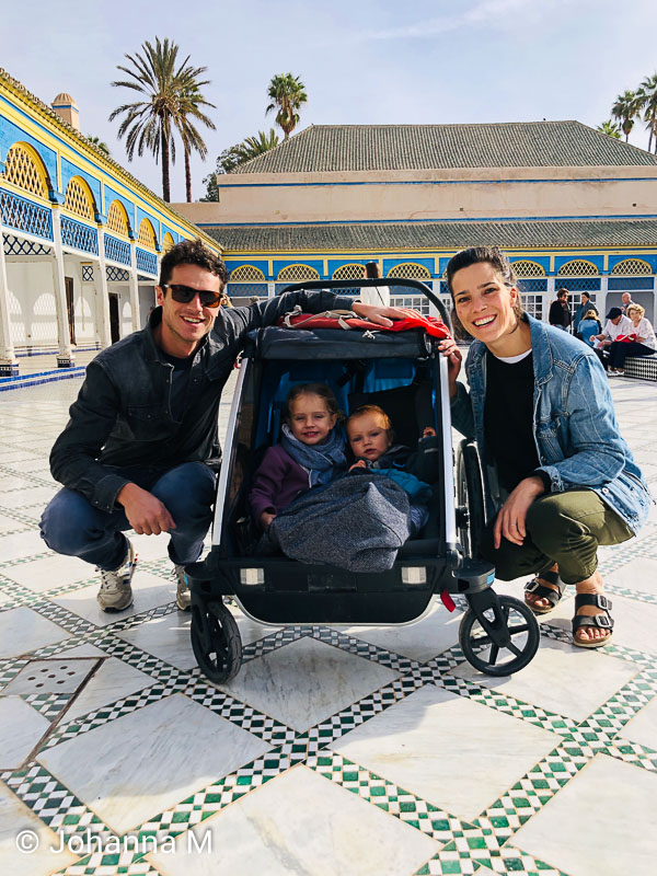 Nos clients de la famille DORY LAUTREC sur le spot kitesurf Essaouira au Maroc