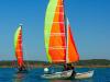 Apprendre le catamaran au centre du pôle nautique de gruissan en france