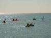 Balade en kayak au centre du pôle nautique de gruissan en france