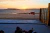 Coucher du soleil à Dakhla Club au Maroc
