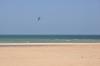 Vue sur l'océan depuis le club Ocean Academy sur le spot de Dakhla Turtle Bay au Maroc