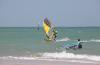 Coaching windsurf ronald Richoux à El Argoub Dakhla sud en logeant sur le camp Heliophora 11